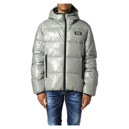 Dsquared2 Down Jas , Grijs , Heren , Maat: M