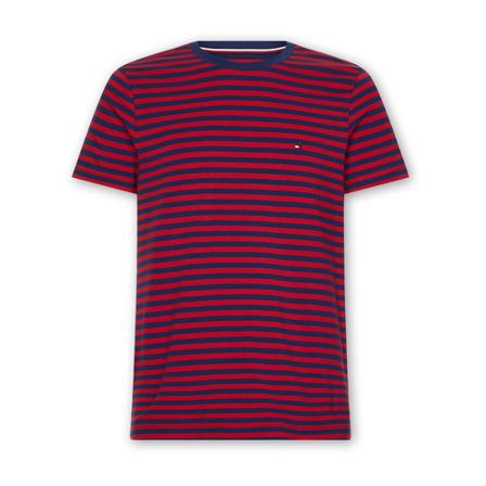 Tommy Hilfiger Stretch Slim Fit Tee Rød, Herre T-shirts