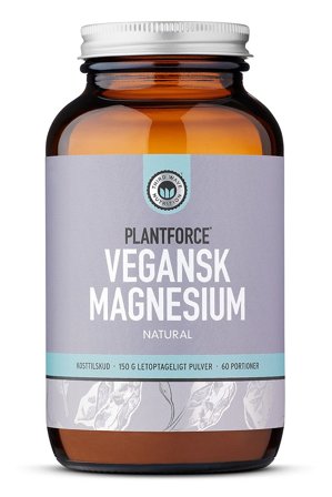 Plantforce Magnesium Vegansk, Helse & Madvarer, Mineraler, Magnesium