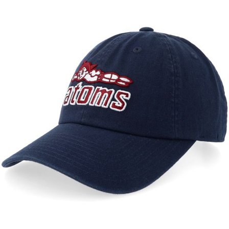 American Needle - Blå unconstructed Keps - Sankei Atoms Ballpark Navy Dad Cap @ Hatstore