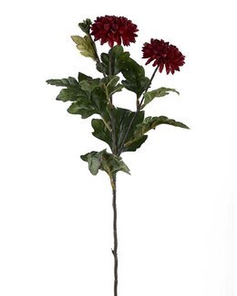 Kunstig plante snittblomst Krysantemum 53cm 1-pk Vinrød