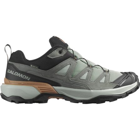 Salomon - Wandelschoenen voor mannen X Ultra 360 Leather Gore-tex - Wrought Iron / Sedona Sage / Sierra