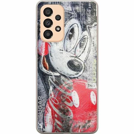Samsung Galaxy A33 5g Genomskinligt Skal Mickey Mouse