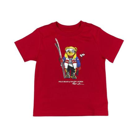 Polo Ralph Lauren - T-shirts - Röd - Herr - Storlek: 110 Cm, Herr, Storlek: 110 CM