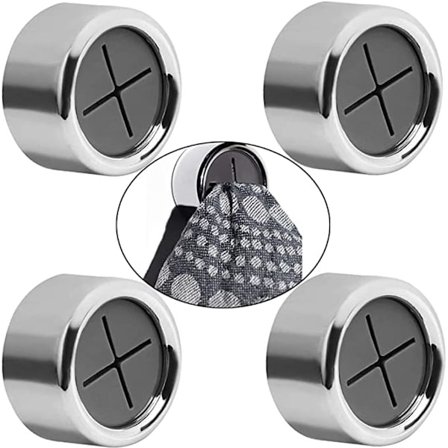 4 stk. håndklædeklemmer selvklæbende håndklædeklemmer ingen boring håndklæde C