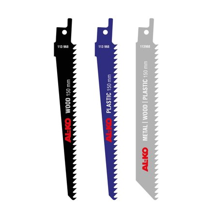 AL-KO 113968 Sågblad 3 delar, Trädgårdsmaskiner