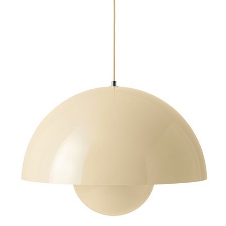 &Tradition Flowerpot VP2 taklampa 50 cm, ivory' - 'Andtradition | Inredning > Lampor > Taklampor > Pendellampor | Bagaren och Kocken