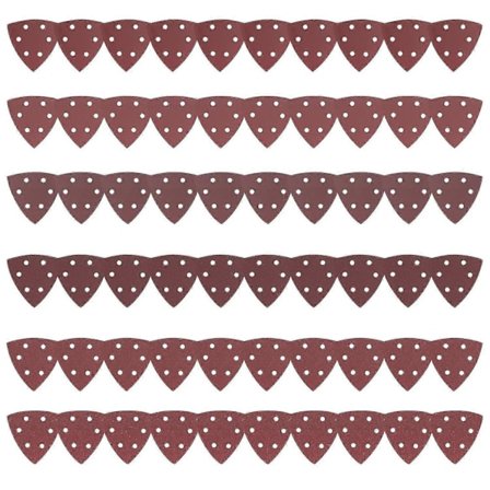 90 slibeark, sandpapir, sandpapir, sandpapir, sandpapir, slibepapir, trekantet museslibepapir, korn 40/80/120/180/240/320/ db