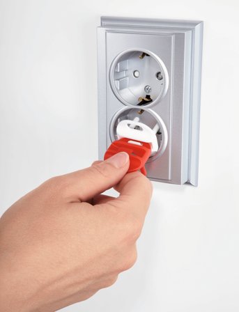 Reer Socket Cover - Multi/patterned - ONE SIZE