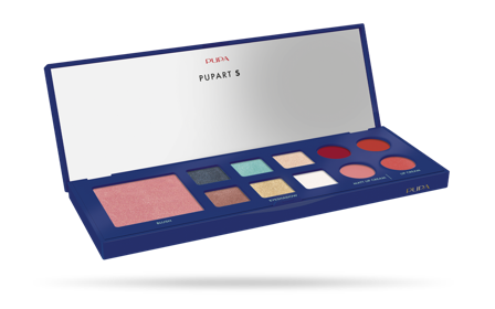 Pupart S Palette Make-up N°004 Blue