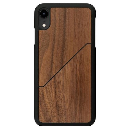 iPhone XR Skal Walnut Split