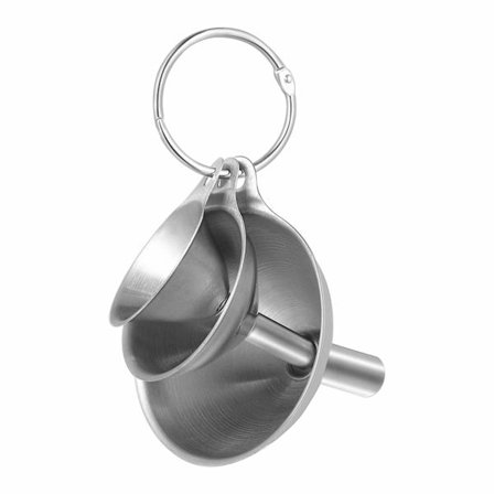 Rustfri stål tragt, mini krydderi tragt, køkkenredskaber