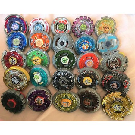 Beyblade Reservedele Takara Tomy Metal Fight Ring Hjul Facebolt Spor Spids Multibb105