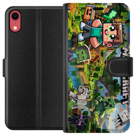 Yhteensopiva Lompakkokotelo Apple iPhone XR Lady Gaga The Fame mustavalkoinen muotokuva suurilla aurinkolaseilla minimalistisessa pop-esteettisyydessÃ