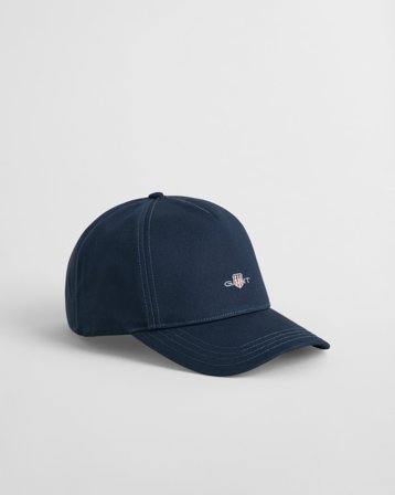 GANT Teenager Cap aus Baumwolltwill (S-M) Marineblau