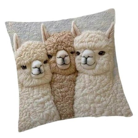 Pehmeä muhkea alpakkatyynyliina, mukava kangas makuuhuoneen sohvan koristeluun, monivärinen