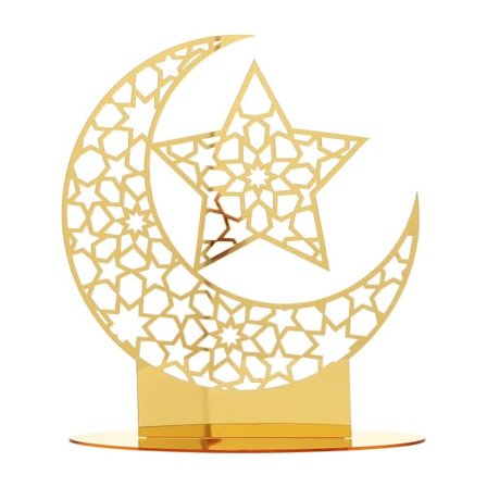 Eid Mubarak Decor Ramadan Ornament 3 3