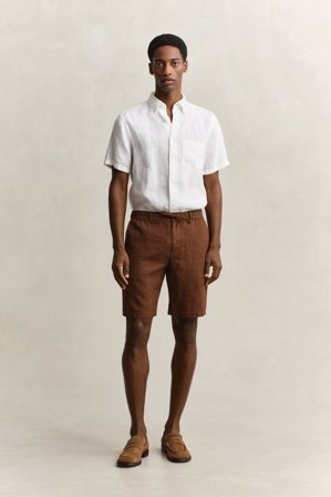 GANT Herren Leinen Shorts (M) Braun