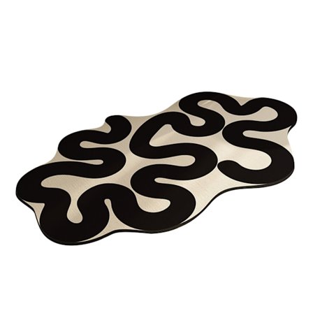 Badematte i form av hjerte Sterk vannabsorpsjon Myk matte Diatoméjord Ooze Antislipp Rasktørkende Matte Flytende Hjerte