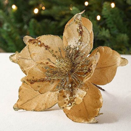 Joulukukan kukat Tekokukat GOLD GOLD