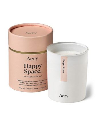 Aery Scented Candle Happy Space/200 g, Tøj & Bolig, Duft Til Hjemmet, Duftlys