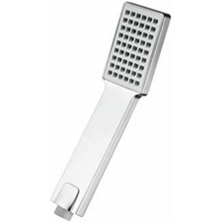 M20202 Firkantet håndbruser, brusehoved, krom, sølv