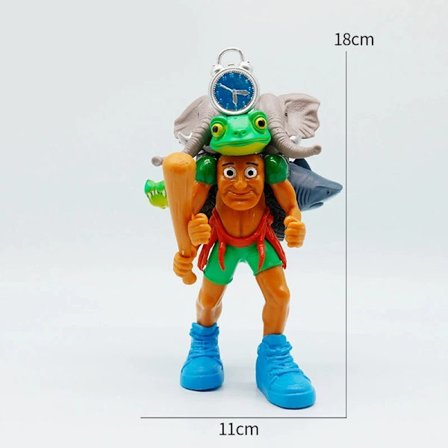 Italiensk Shark Meme Legetøj Aftageligt Meme Brainrot 3D-model Anime Action Figurer Samlelegetøj Desktop Ornamenter Børn Fødselsdagsgaver