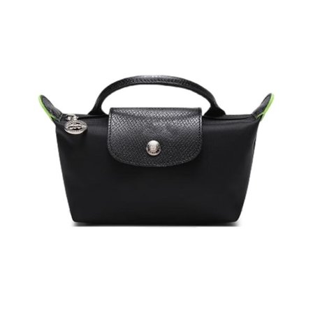 Longchamp Mini Dumpling Väska Crossbody Handväska Damväska Mini Liten Väska med Hålslagning och Axelrem
