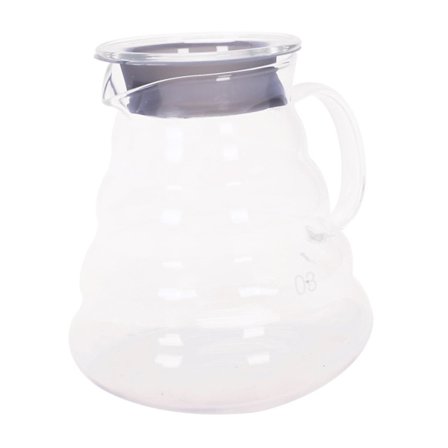 V60 Häll-i-glas-kaffebryggare Perkolator Transparent 800ml