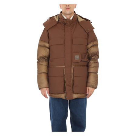 C.p. Company Down Jas , Bruin , Heren , Maat: M