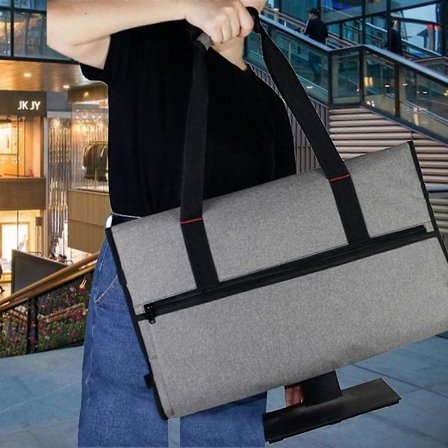 Reiseveske for 24" LCD-skjermer og -monitorer, med polstret fløyelsfôr, beskyttende monitorveske kompatibel med 24" monitor