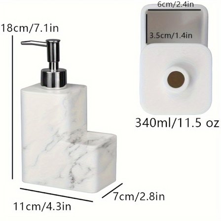 Denne pumpeflaske er specielt designet til opvaskemiddel.