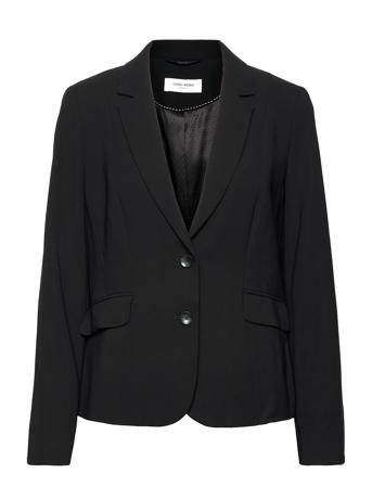 Blazer Long Sleeve Blazers Single Breasted Blazers Sort Gerry Weber