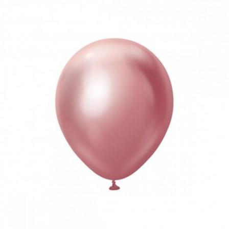 Latexballonger Pink Chrome Pro 30 Cm 10-pack