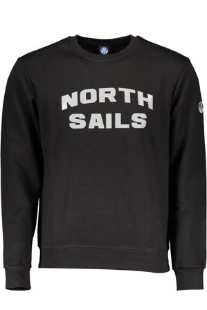 North Sails Felpa Senza Zip Uomo Nero
