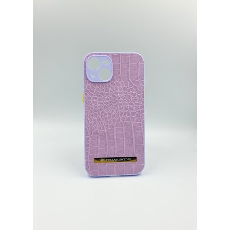 CROCO ORCHID -Lila mobilskal med mobilhållare till Iphone 13MINI