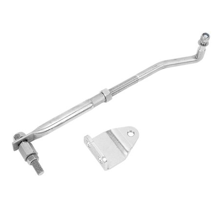 Ruostumattomasta teräksestä valmistettu yleiskäyttöinen säädettävä perämoottorin ohjauslinkki 15–200 hv moottoreille - 265–315 mm