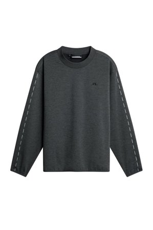 J.Lindeberg - Golf - Jose Windblock Crew Neck - Grey - Homme - L