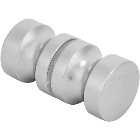 Liukuovien kahva, 1 sarja lasisia kylpyhuoneen oven nuppeja ruostumatonta terästä yksipuolinen asennusovi suihkuoven kahva selkä vasten selkää veto, 