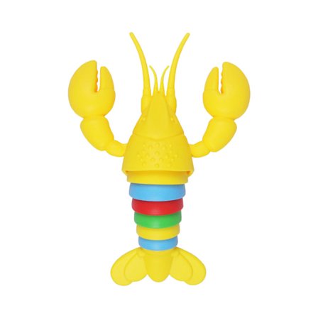 Stor lysende hummer dekompression Caterpillar Slug Pussel Tryckavlastning fingertoppar exotisk interaktiv leksak