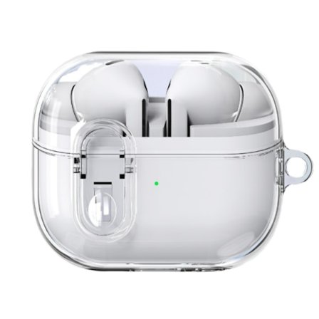 Skyddsfodral för Samsung Galaxy Buds 3/Buds 3 Pro med nyckelring