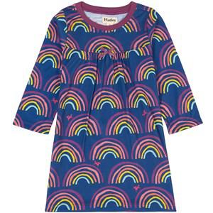 Hatley Rainbow Dreams Printed Night Dress Blue Quartz 2 Years - Nightwear - 2 years - Blue
