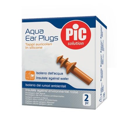 Pic Sport Tappi Auricolari Silicone Per Bambini 2 Pezzi