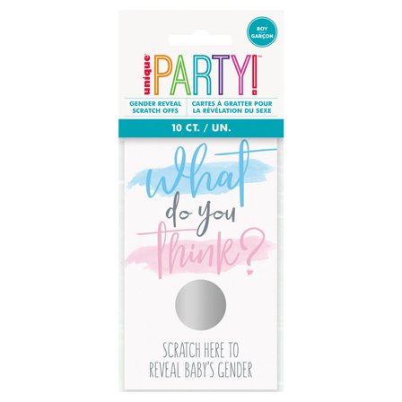 Gender Reveal Raaputusarvat Boy