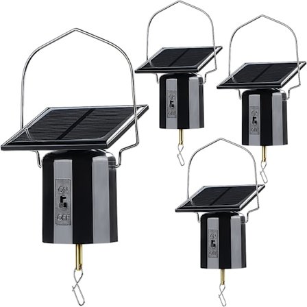 4 st solvindsnurra liten motor hängande snurrande motor snurrande vindspel snurra motor för vindspel solfångare display gård trädgård gräsmatta