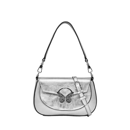 Blugirl, Shoulder Bags Grijs, Dames, Maat:ONE Size