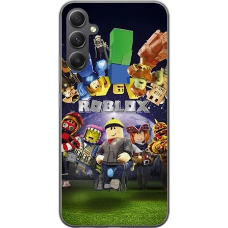 Kompatibelt Mobildeksel til Samsung Samsung Galaxy A05s Roblox Verden - Spilleventyr for Barn og Ungdom
