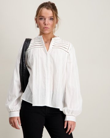 Sofie Schnoor Shirt Hvid Skjorter Pige - Kids Brand Store