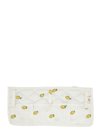 finenord Quilted Sengelomme - White - 38X17CM