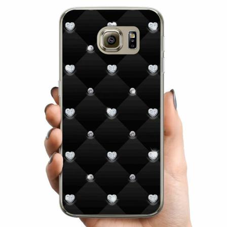 Samsung Galaxy S6 Tpu Mobilskal Diamant Hjärta